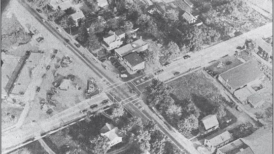 AERIAL VIEW OF LIVINGSTON, 1939