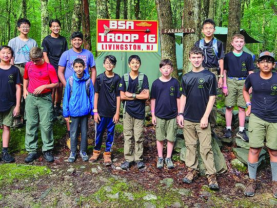 BOY SCOUTS AT CAMP TURELL