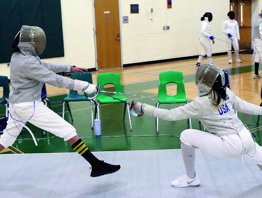 Fencing Teams Host Matches