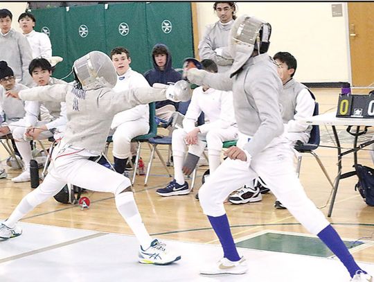 FENCING TEAMS WIN