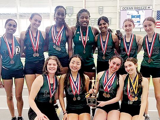 Girls’ Track Team Competes at County Relay Championships