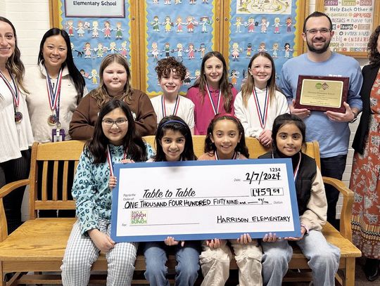 Harrison Students Are Awarded for Lunch Initiative