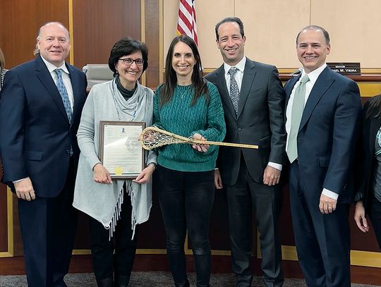 Lacrosse Community Honors Rosenson at Council Meeting