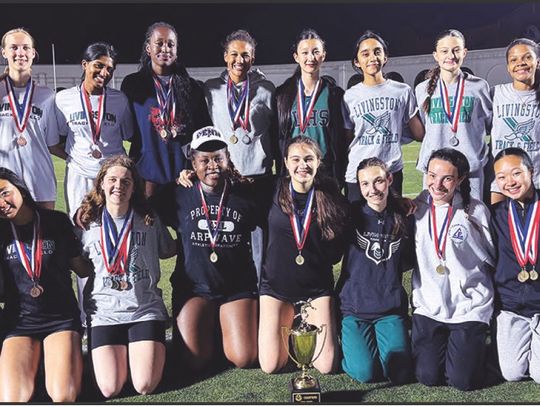 Lancer Girls’ Track and Field Take Part In County Relay and SEC Championships