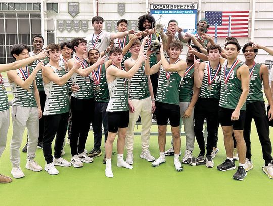 LHS Boys’ Track and Field Team Are Repeat Champions at Essex County Relays