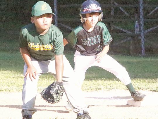 LITTLE LEAGUE FACES OFFAGAINST RIDGE