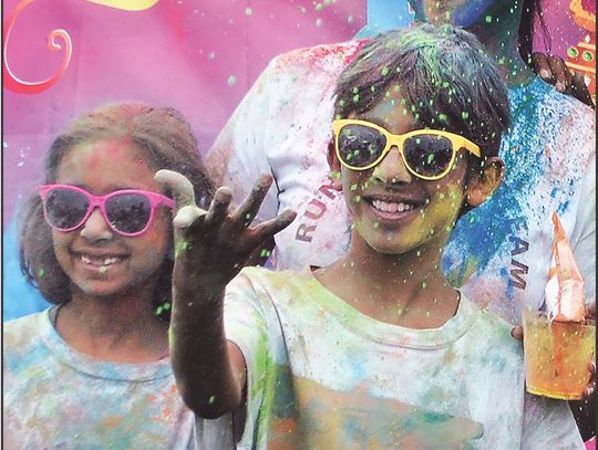 Livingston Celebrates Holi