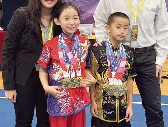 Livingston Martial Artists Win Gold at Wushu Cup