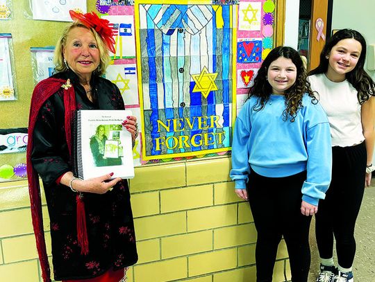 “Miss Paulette” Speaks To Students About the Surviving the Holocaust