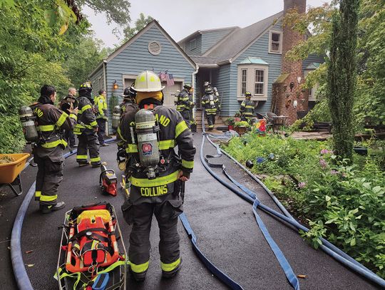 Monday Morning Fire Damages Walnut Street Home