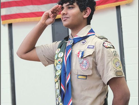 Shriram is Eagle Scout