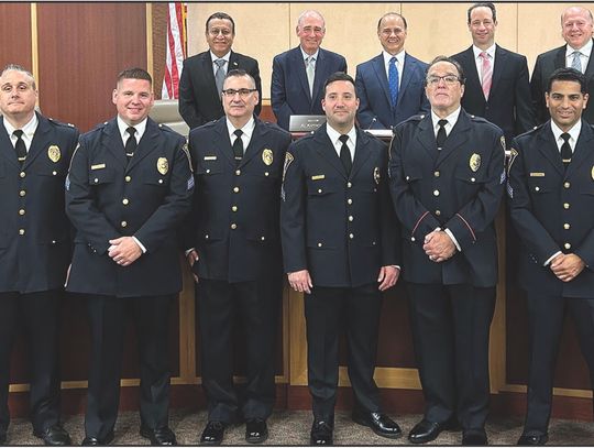 Six Police Officers are Promoted to Sergeant