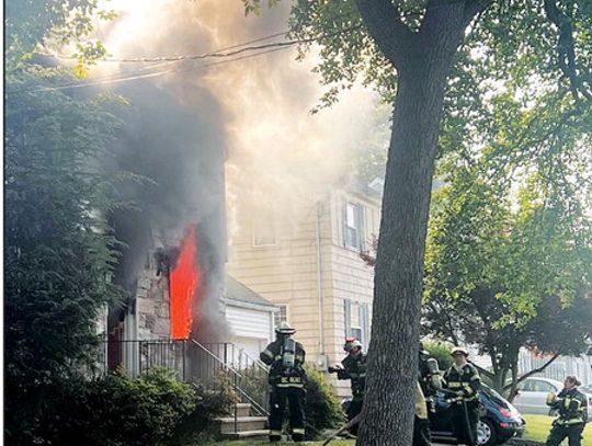 Sunday Morning Fire Damages Amherst Place Home