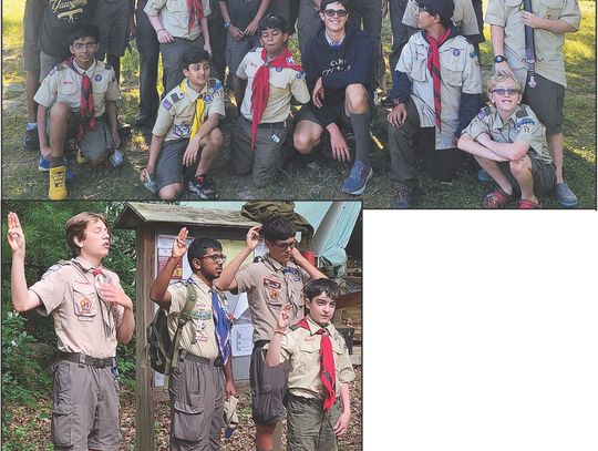 TROOP 12 AT CAMP YAWGOOG