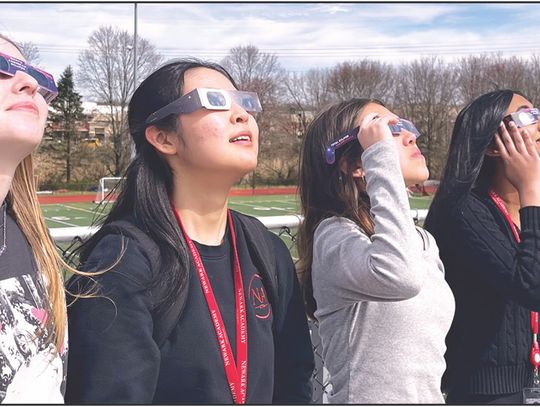 VIEWING THE ECLIPSE