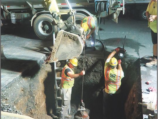 WATER MAIN WORK