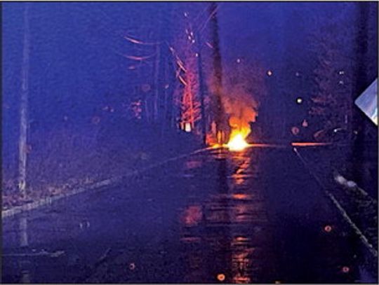 Windstorm Brings Down Wires