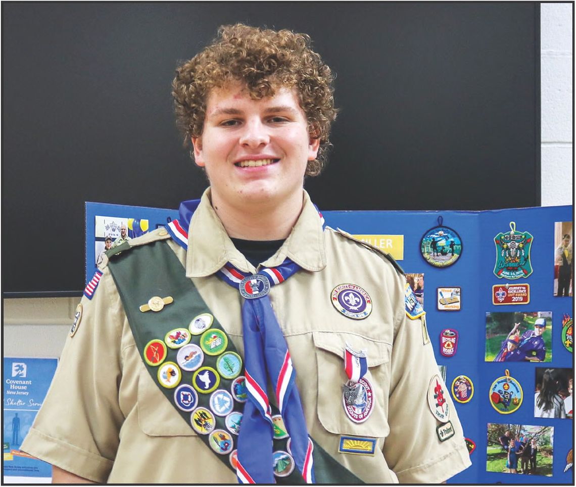 Boy Scout Troop 12 Member Earns Eagle Scout Rank