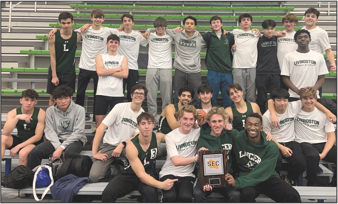 Boys’Track and Field Team Wins Conference Championships