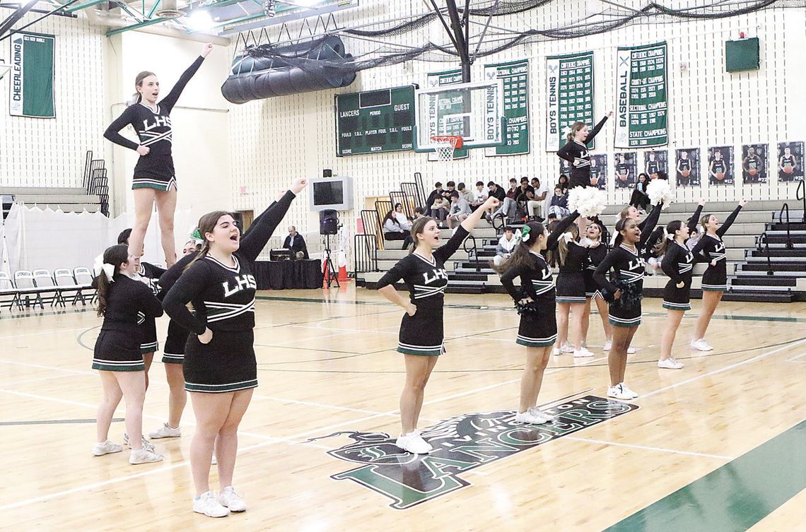 CHEERLEADERS WIN COMPETITION