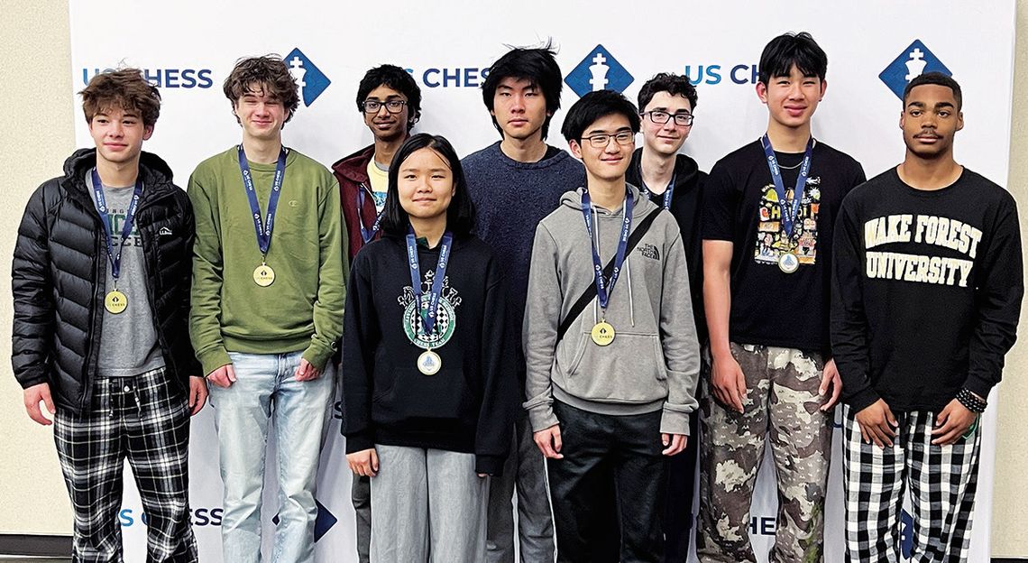 Chess Team Earns Second Place in National Championship