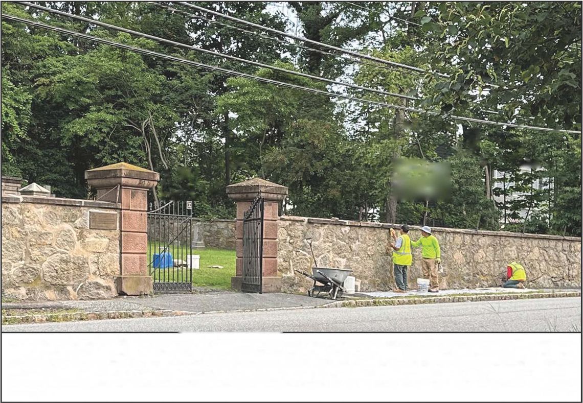 ELY CEMETERY REPAIRS