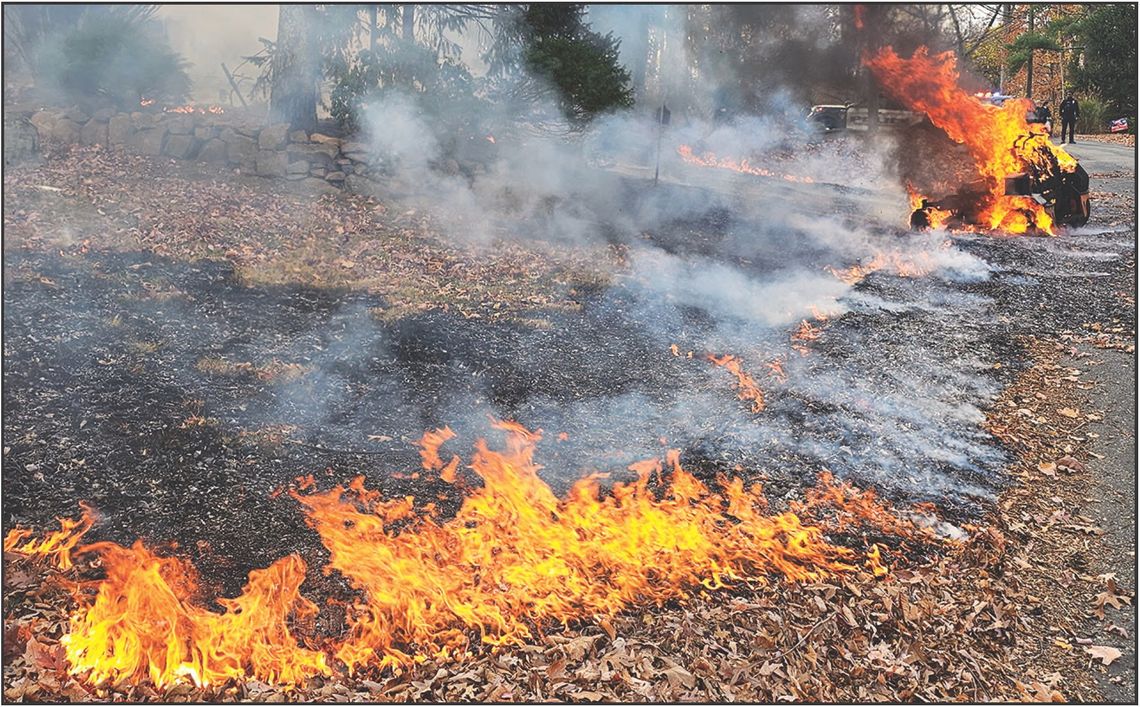 Fire Dept. Extinguishes Additional Brush Fires