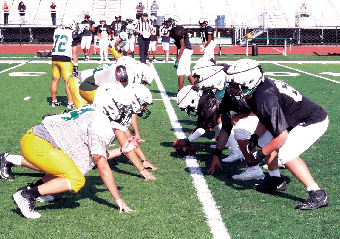 FOOTBALL SCRIMMAGES