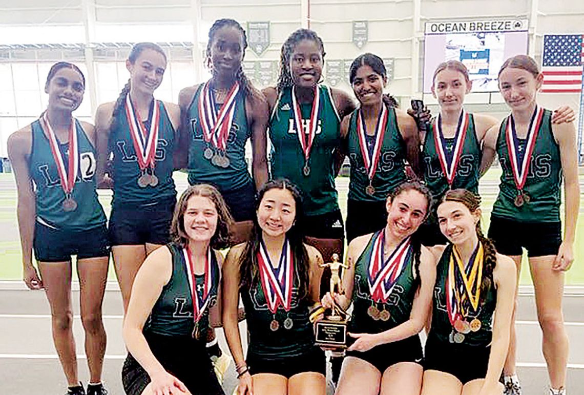 Girls’ Track Team Competes at County Relay Championships