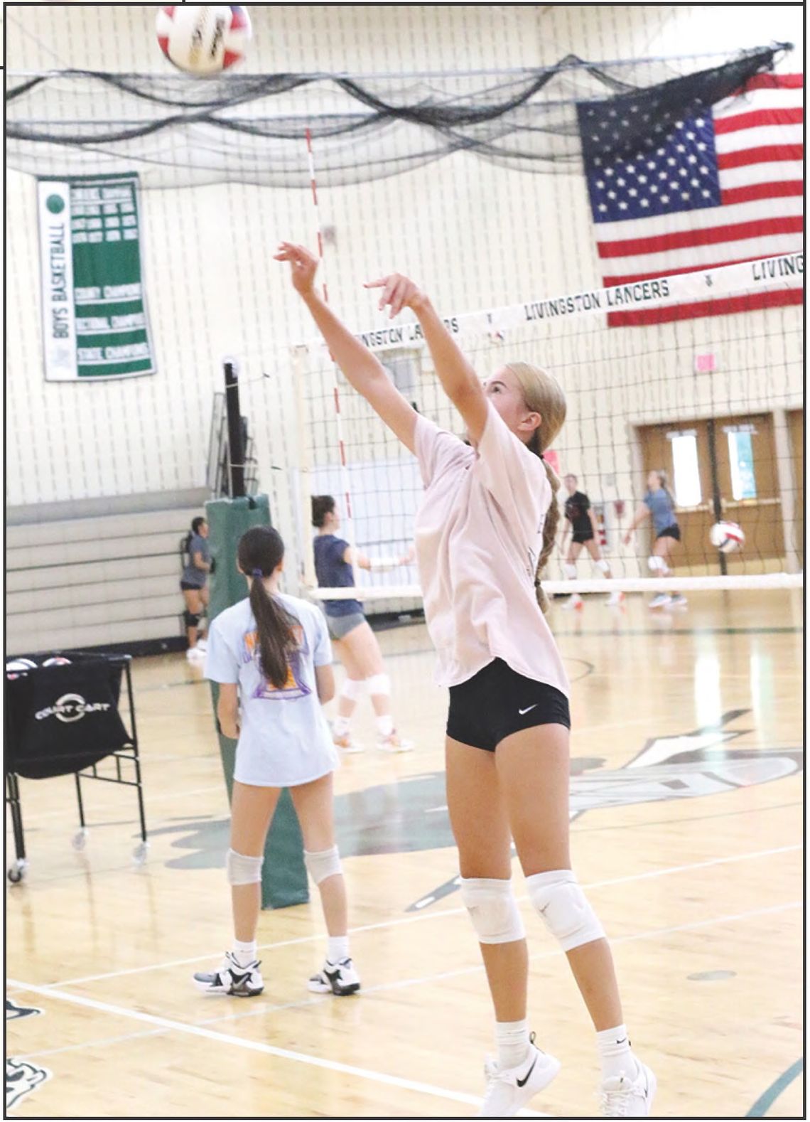 GIRLS’ VOLLEYBALL TRYOUTS UNDERWAY