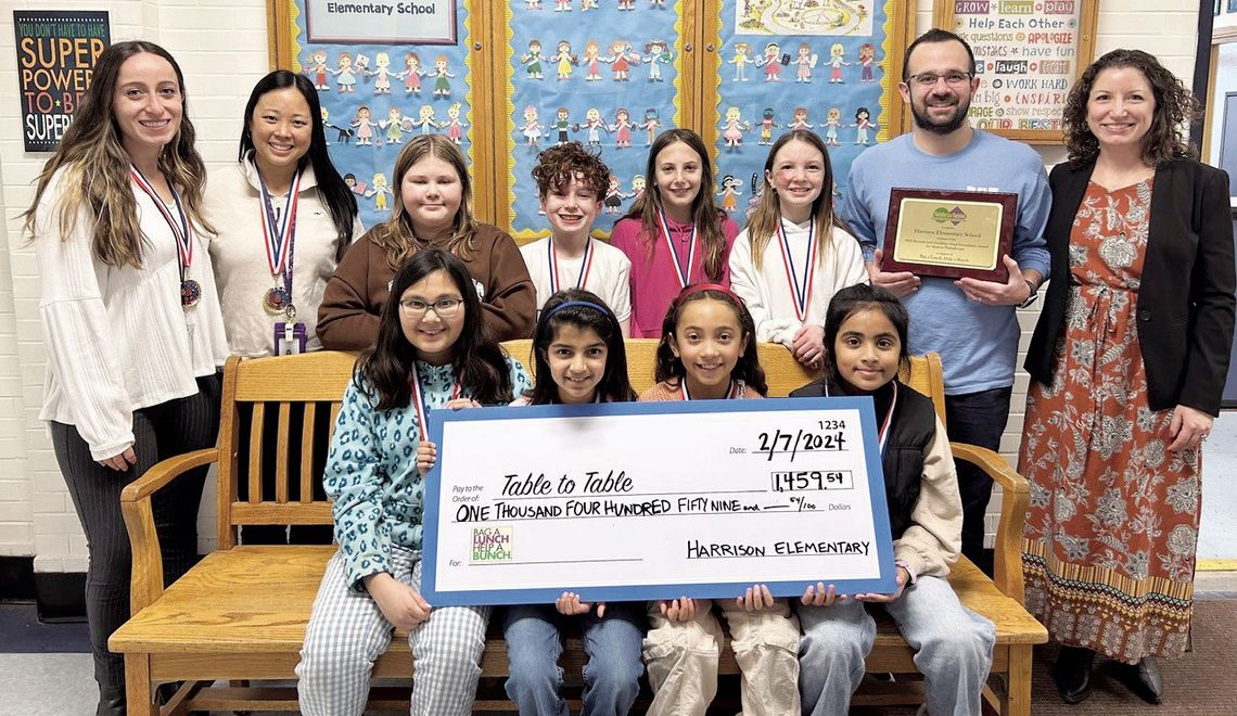 Harrison Students Are Awarded for Lunch Initiative