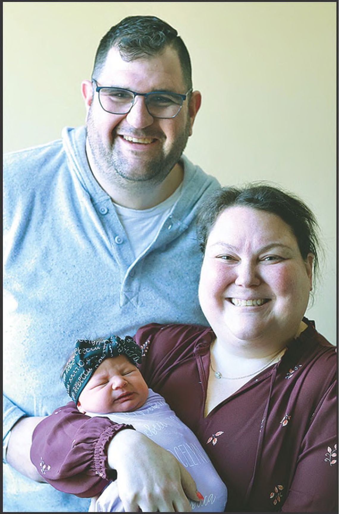 Jocelyn Brandes is Named the Winner Of Tribune’s 67th First Baby Contest