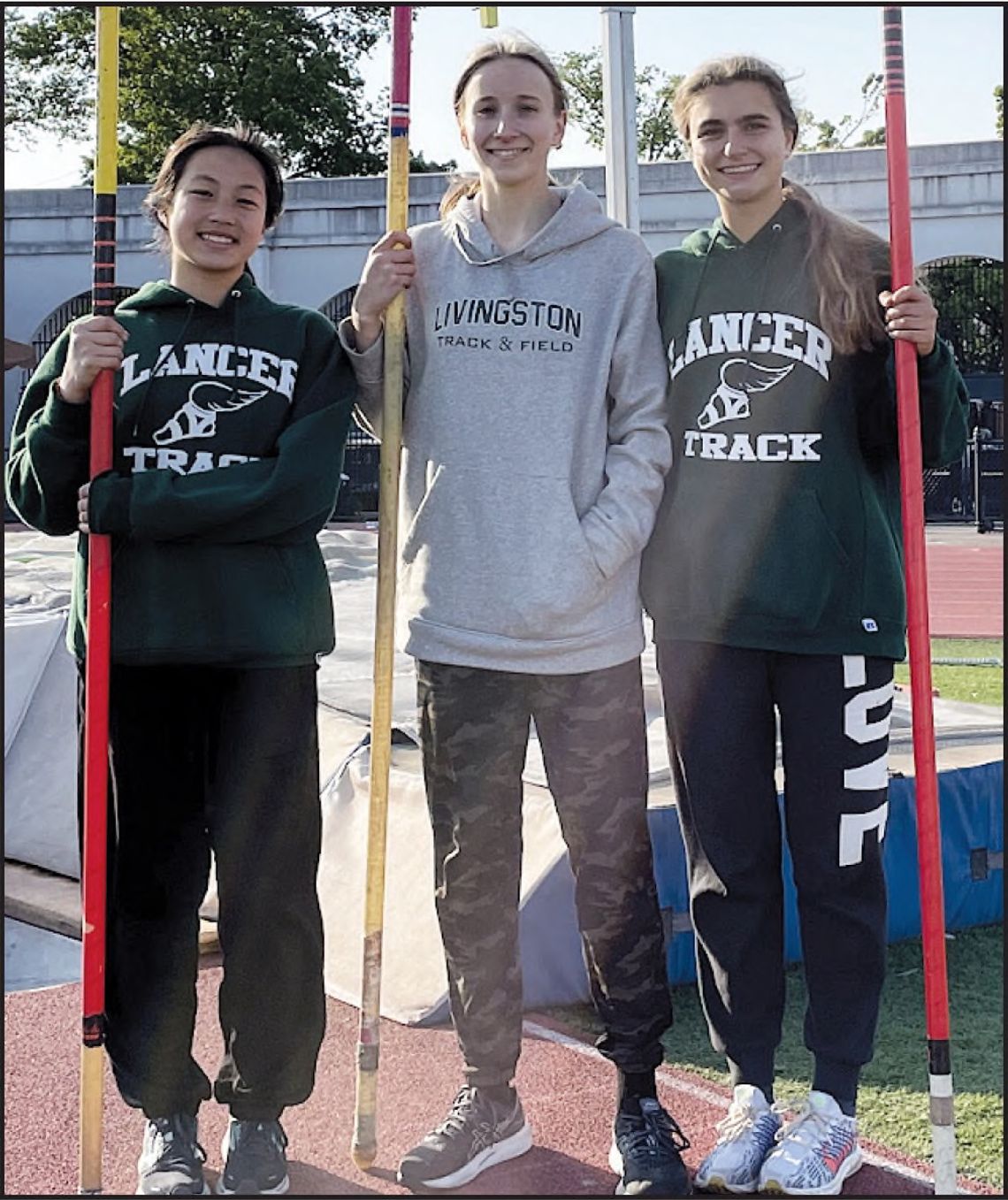 Lancer Boys' and Girls ’ Track Teams Compete In State Sectionals; Boys ’ Team Shares Title