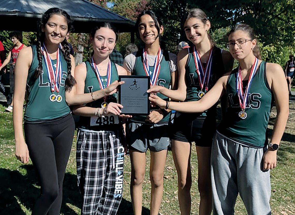 Lancer Girls’ Cross Country Wins Conference Championship Crown