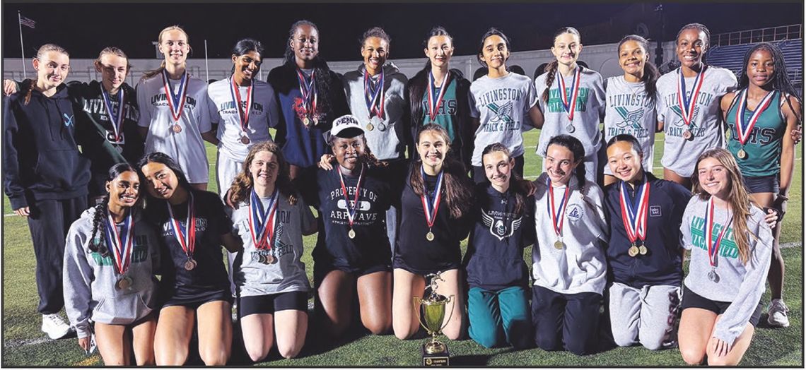 Lancer Girls’ Track and Field Take Part In County Relay and SEC Championships