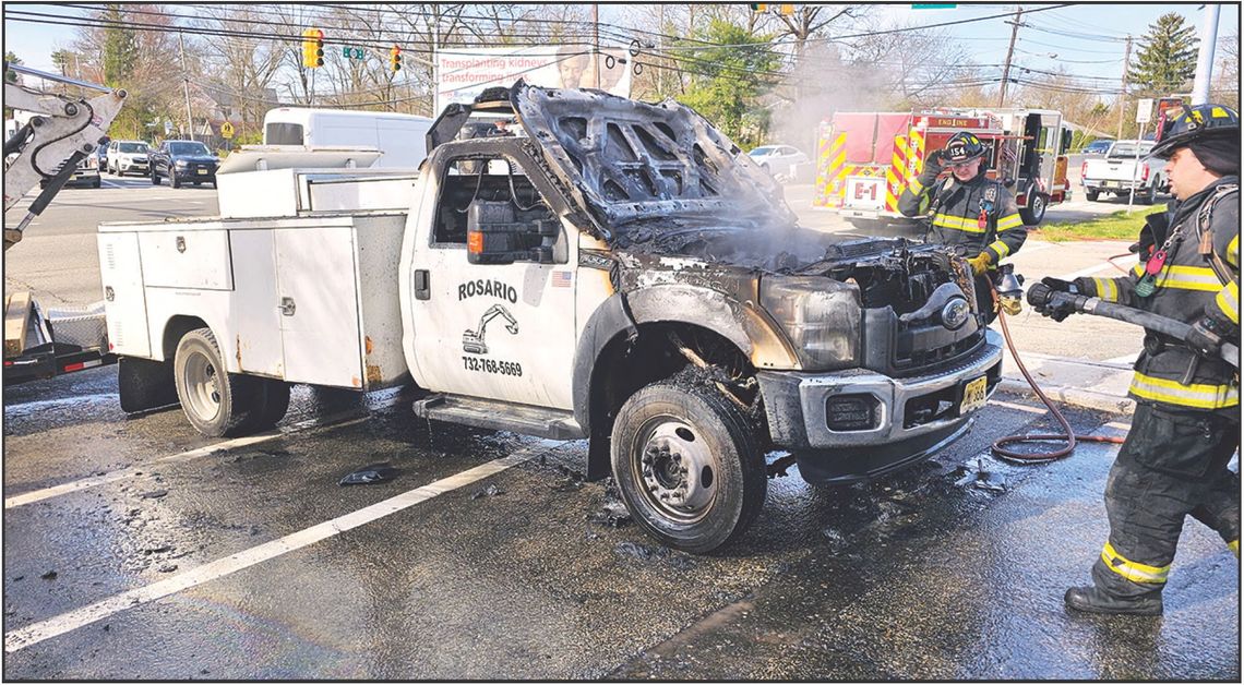 LFD Responds to Truck Fire, Power Outages