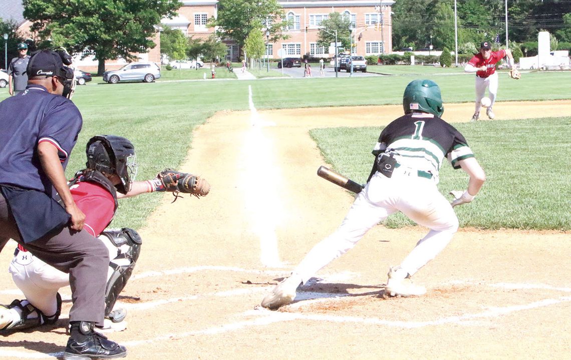 LHS BASEBALL TEAM BEATS COLUMBIA