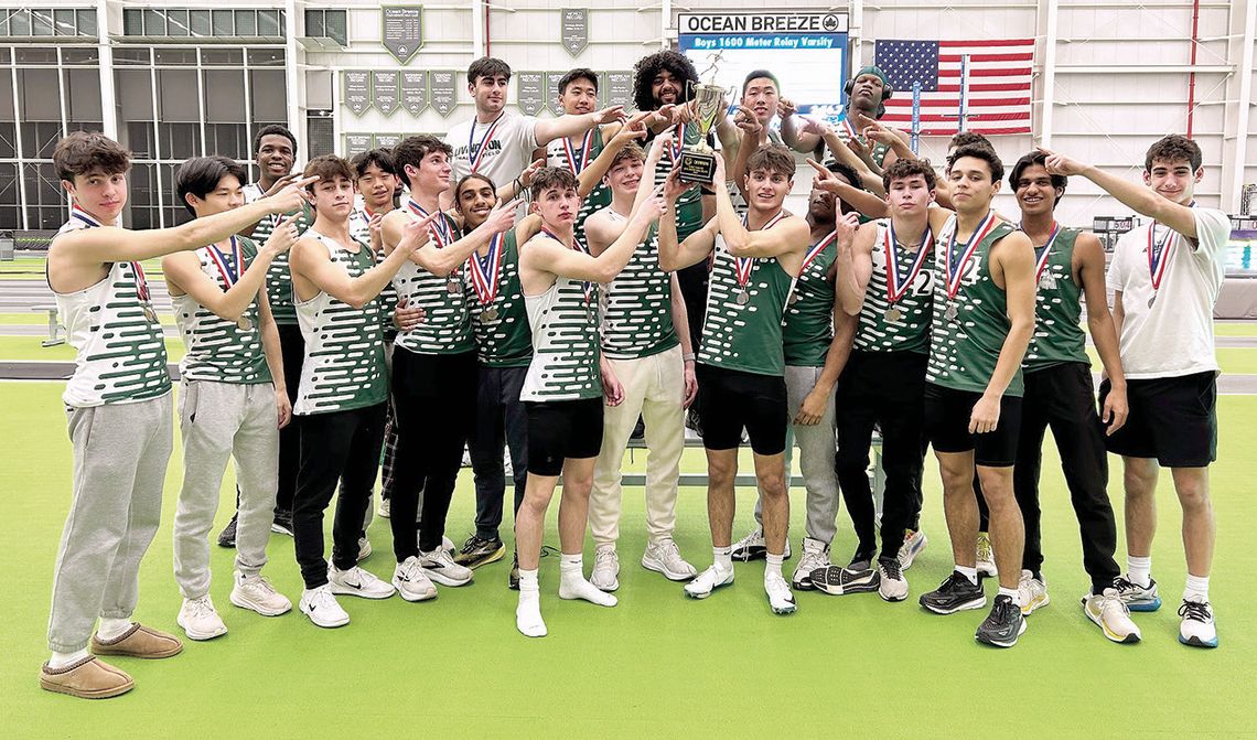 LHS Boys’ Track and Field Team Are Repeat Champions at Essex County Relays