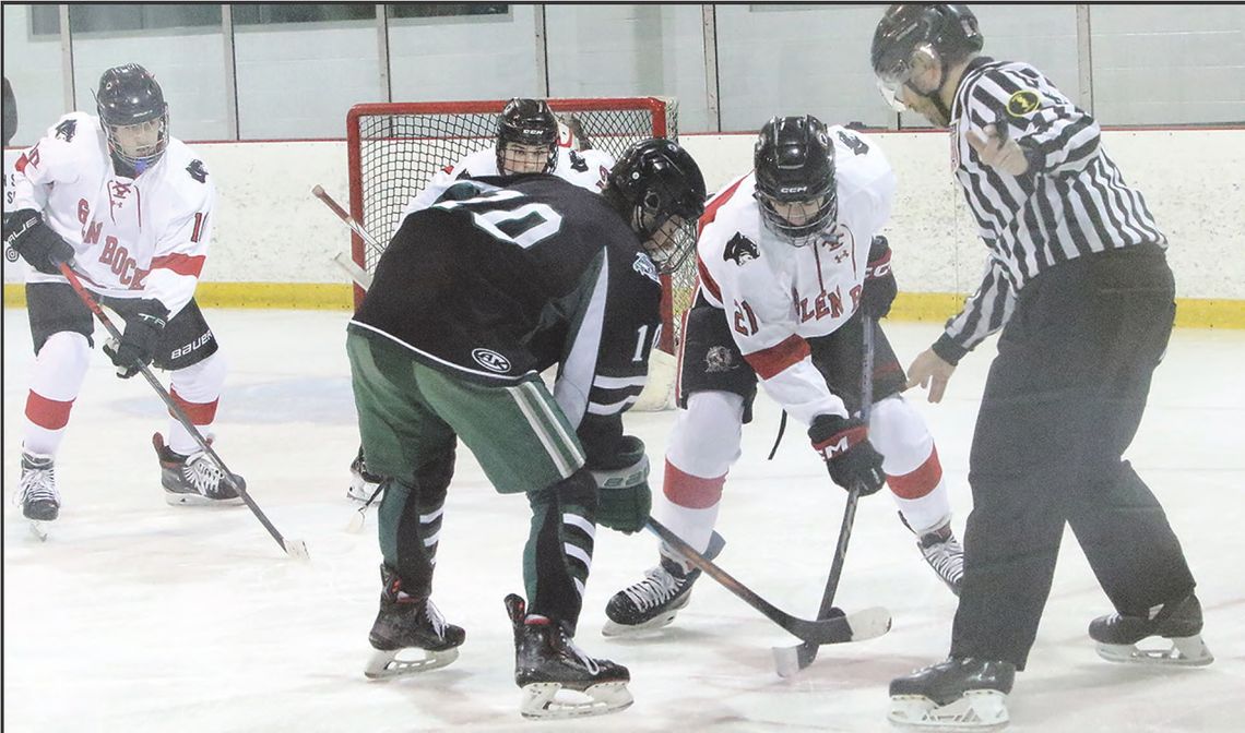 LHS Ice Hockey Team Takes Part in Mclnnis Cup