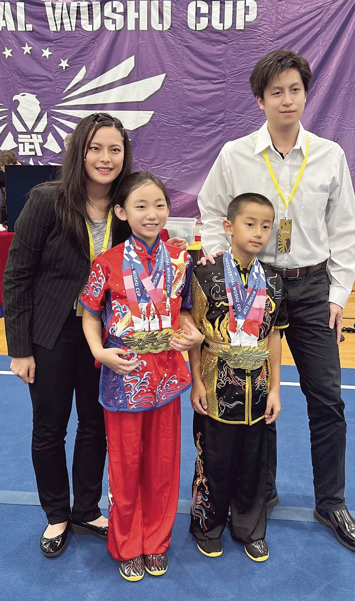 Livingston Martial Artists Win Gold at Wushu Cup