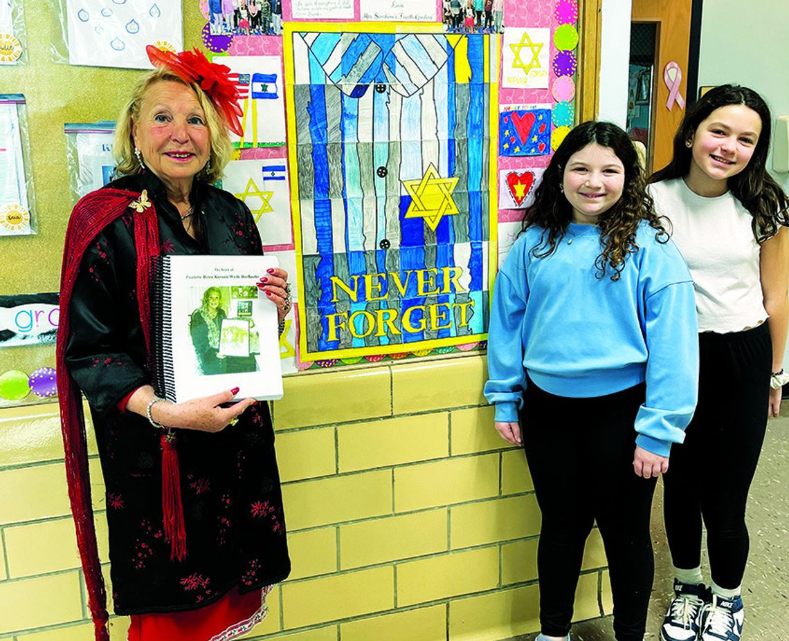 “Miss Paulette” Speaks To Students About the Surviving the Holocaust