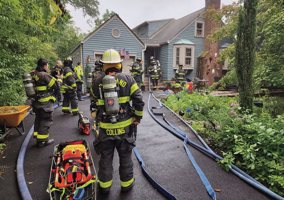 Monday Morning Fire Damages Walnut Street Home