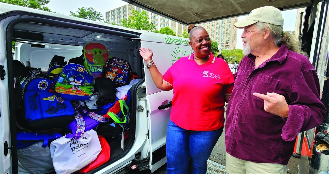 School Supplies Continue Rolling to Newark Partners