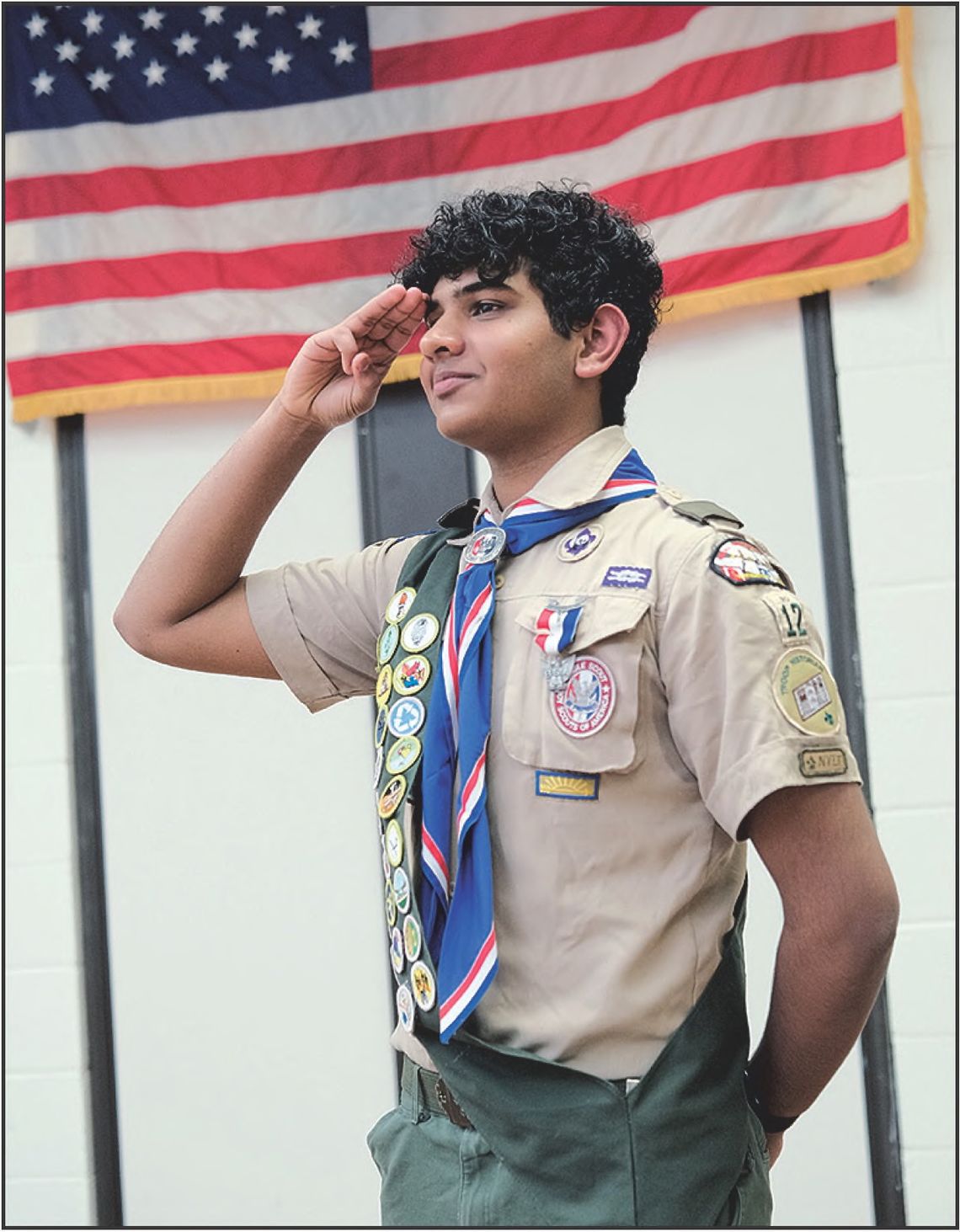 Shriram is Eagle Scout