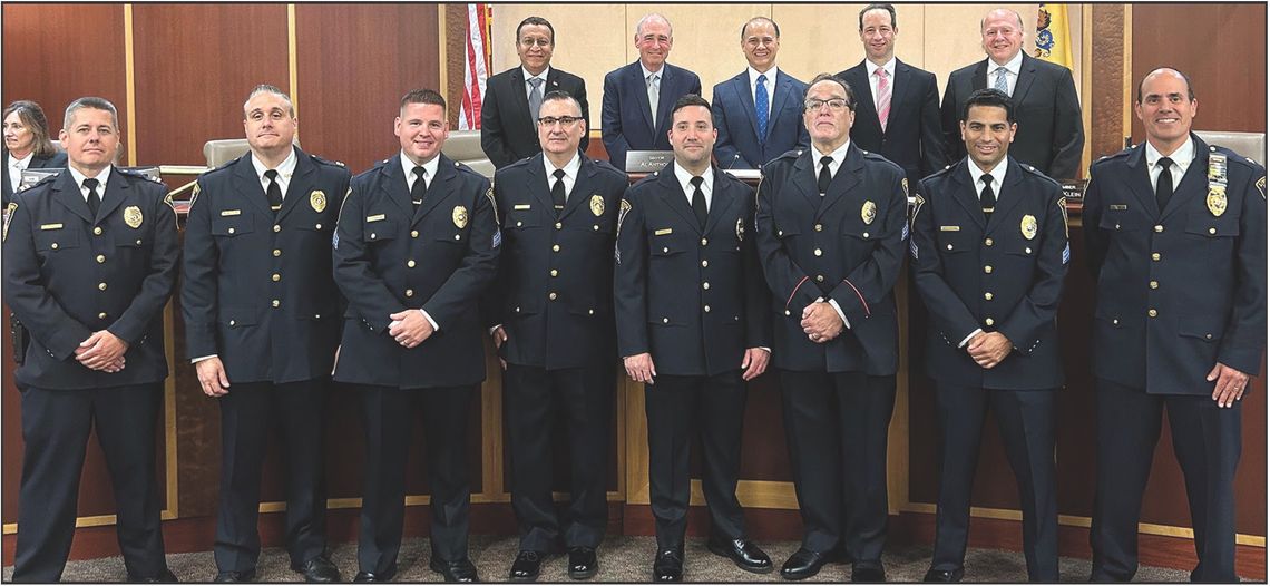 Six Police Officers are Promoted to Sergeant