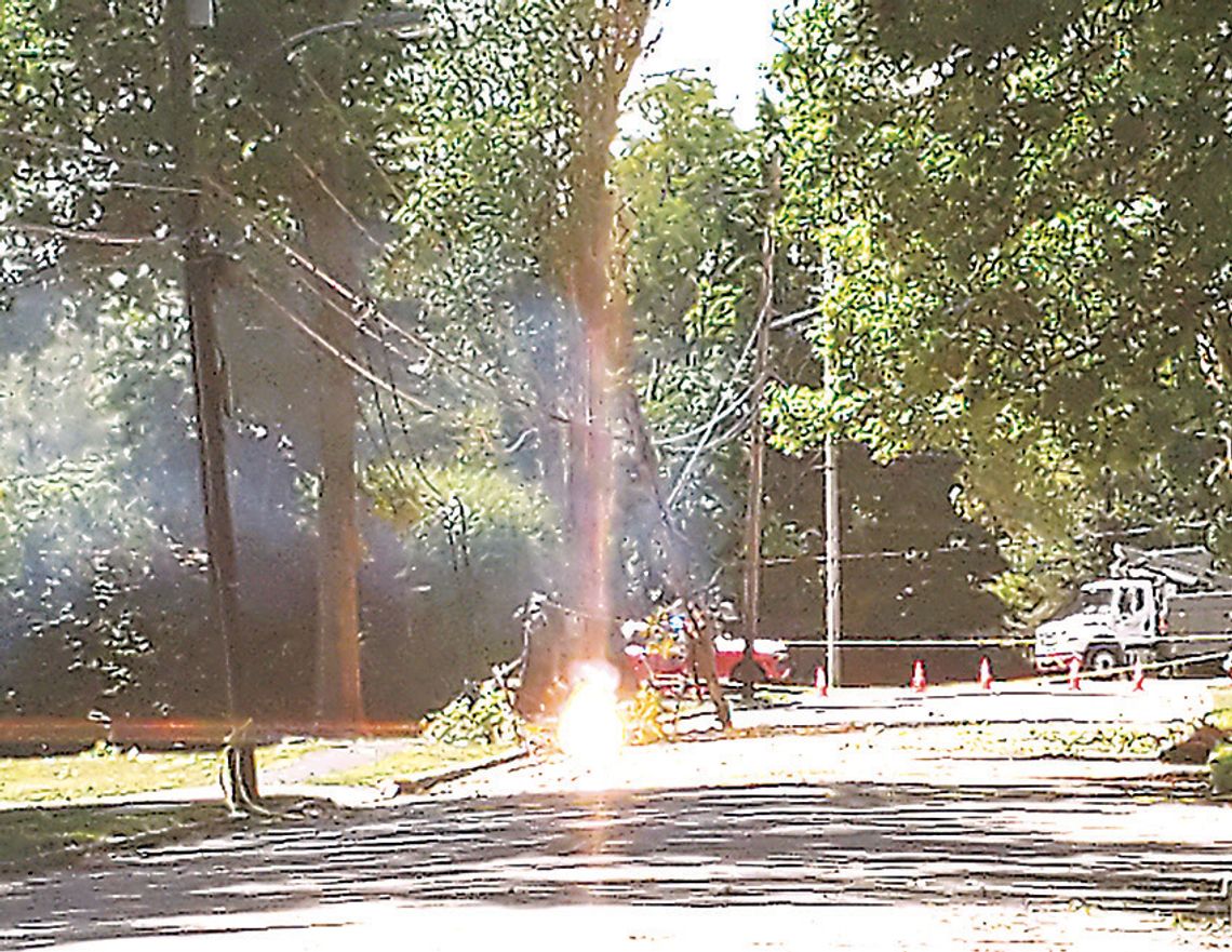 Thunderstorms on Three Different Days Cause Damage and Power Outages Throughout Township