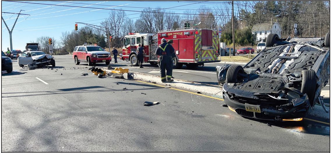 TWO BMWS CRASH