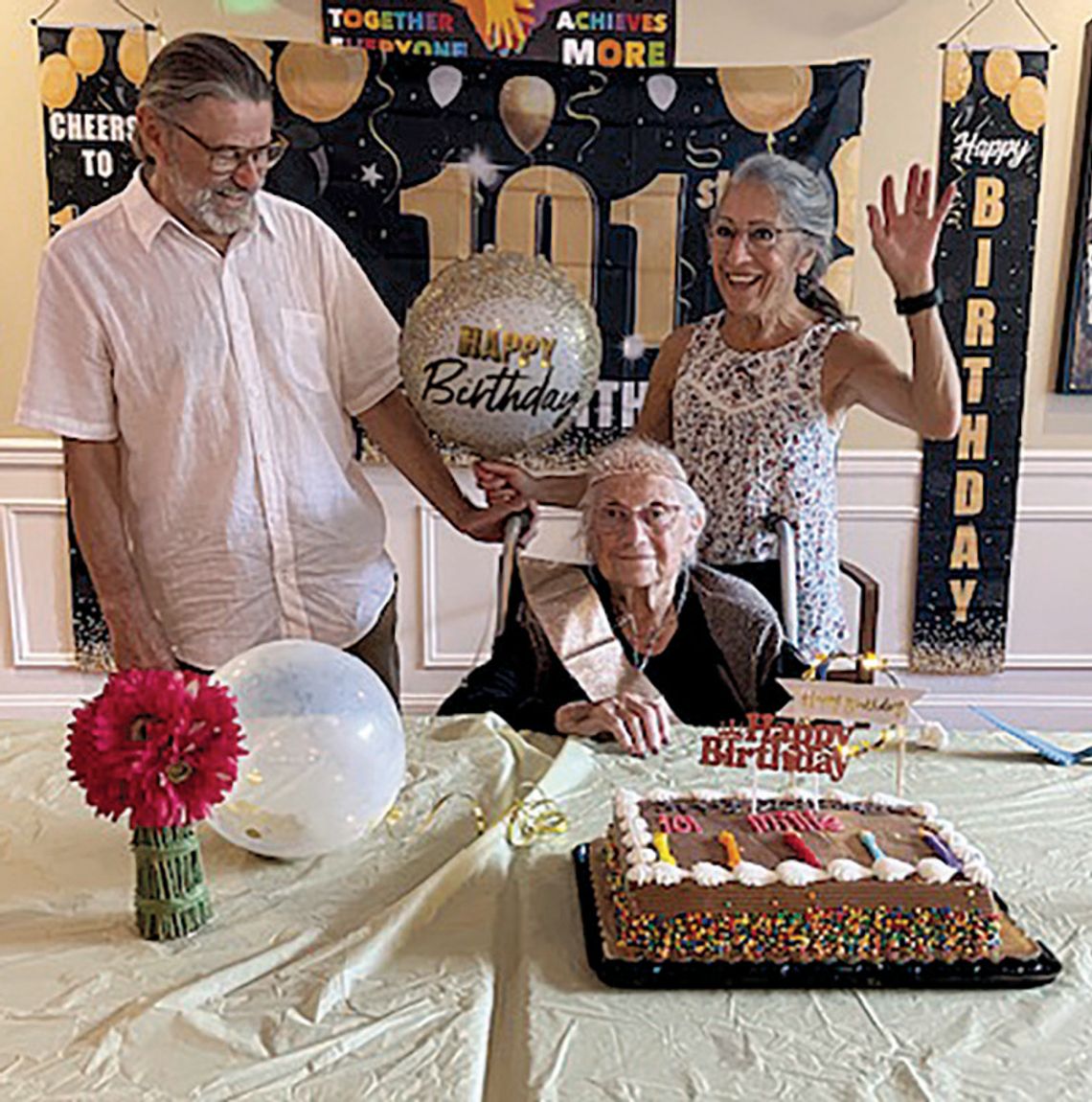 TWO CELEBRATE MILESTONE BIRTHDAYS