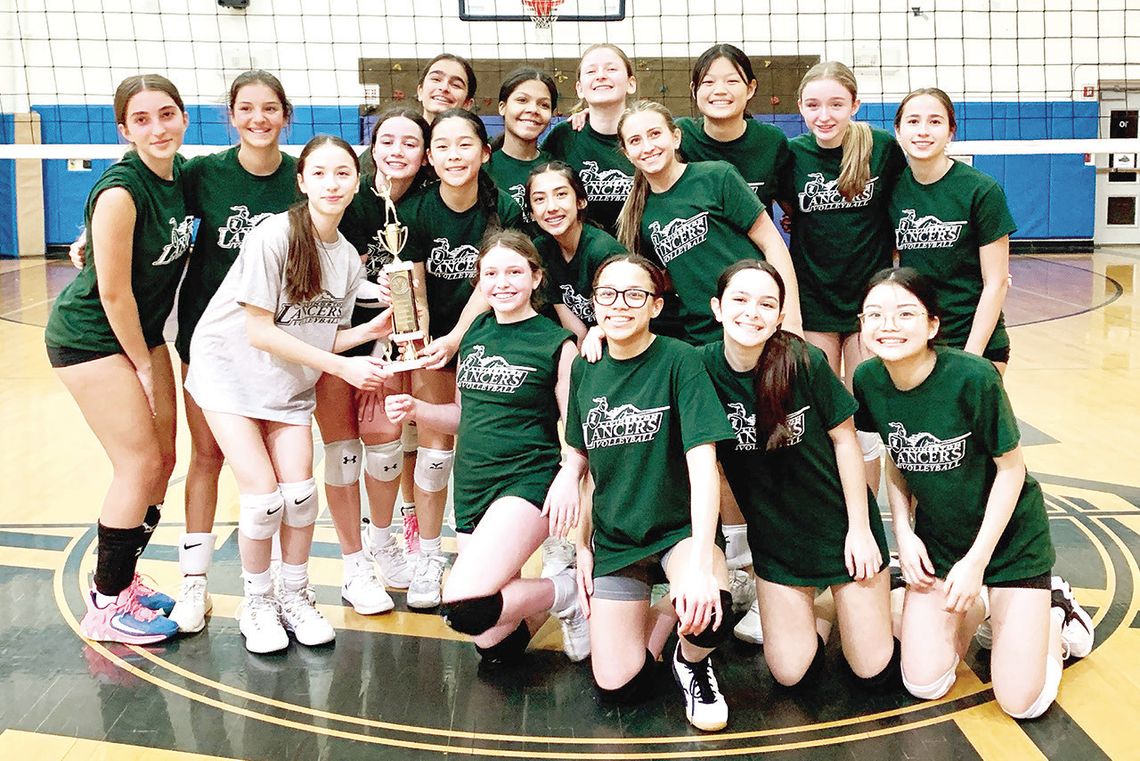 VOLLEYBALL TEAM WINS CHAMPIONSHIP: