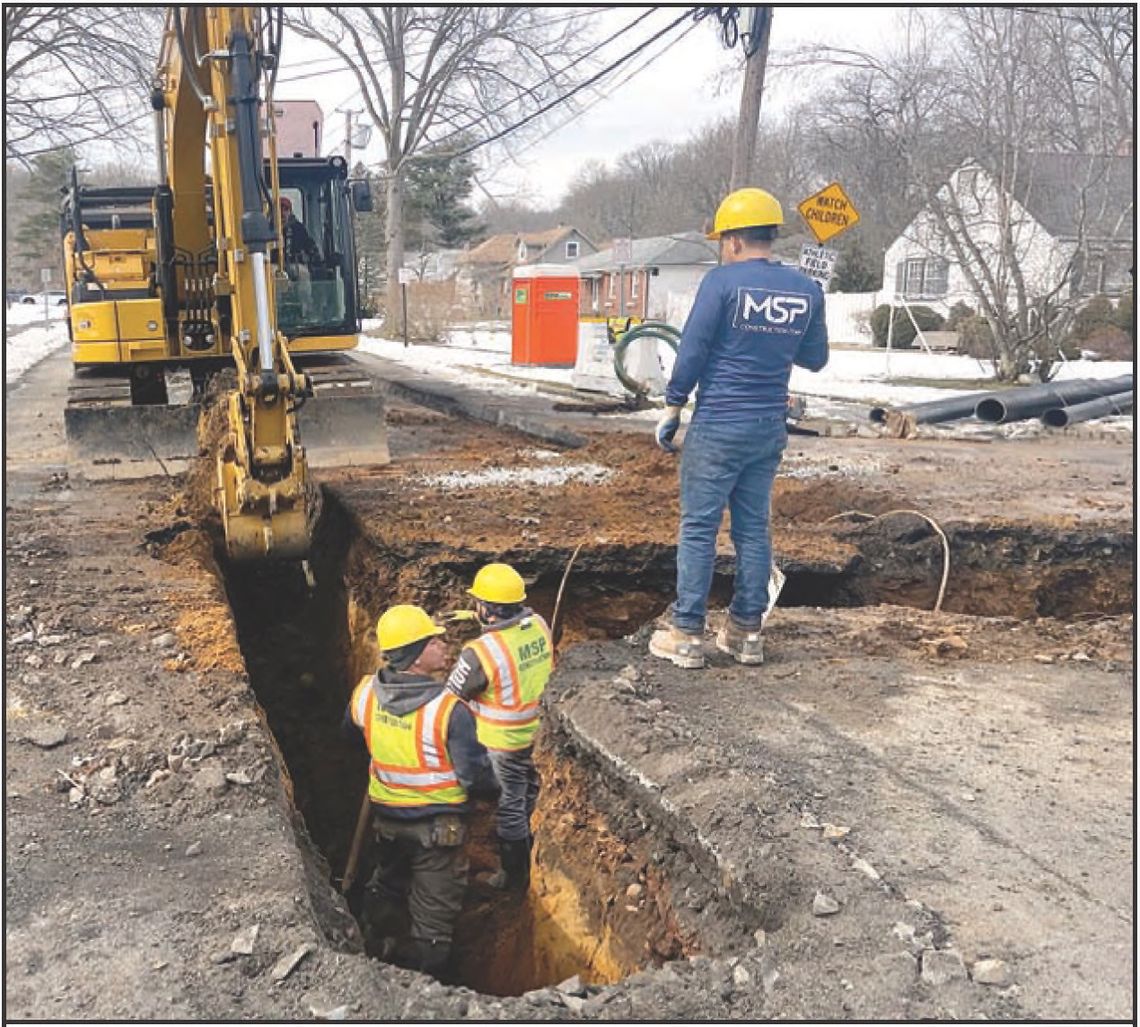 WATER MAIN CONSTRUCTION